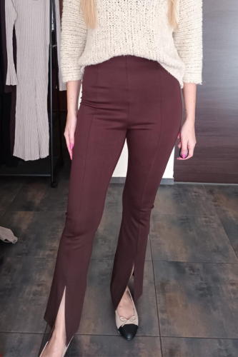 legginsy-spodnie-z-rozcieciem-brazowe-czekoladowe