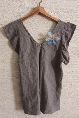 luzna-bluzka-len-dekolt-v-rekaw-motylek-fango