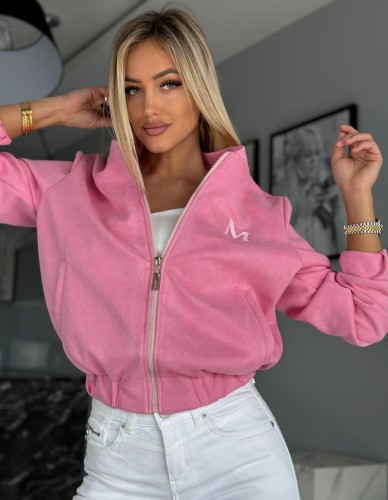 bomberka-zamszowa-rozowa-mila-krotka-z-bawelna-polski-producent-modna-kurtka-damska-na-wiosne-lato (3)