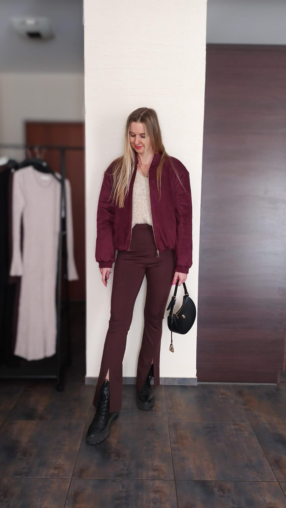 legginsy-spodnie-z-rozcieciem-brazowe-czekoladowe