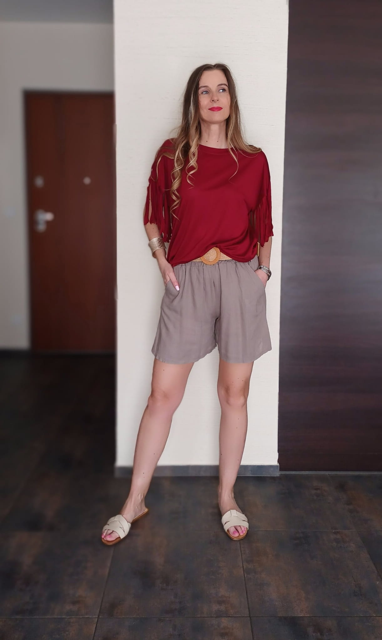 szorty-len-z-paskiem-fango-lato (10)